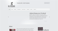 Desktop Screenshot of altart.org